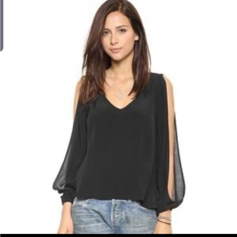 Revolve Lovers+friends  black  daydream  blouse